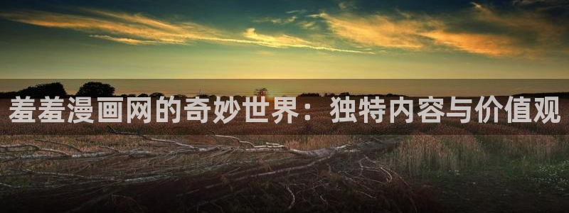 动漫共和国(omofun)：羞羞漫画网的奇妙世界：独特内容与价值观